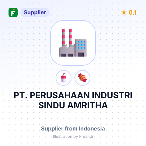 PT. PERUSAHAAN INDUSTRI SINDU AMRITHA – summary card, no photo uploaded yet