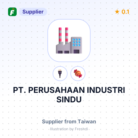 PT. PERUSAHAAN INDUSTRI SINDU – summary card, no photo uploaded yet
