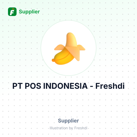 PT POS INDONESIA – summary card, no photo uploaded yet