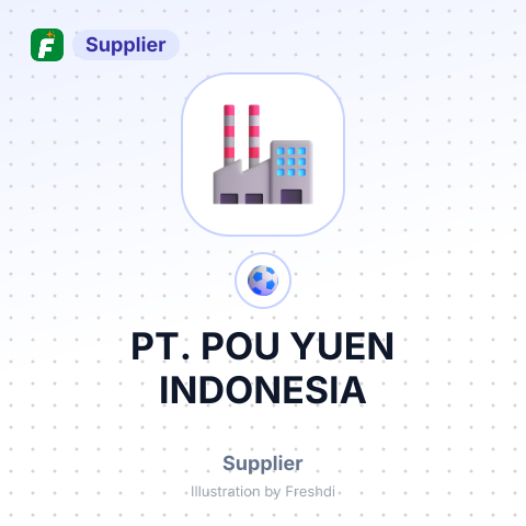 PT. POU YUEN INDONESIA – summary card, no photo uploaded yet