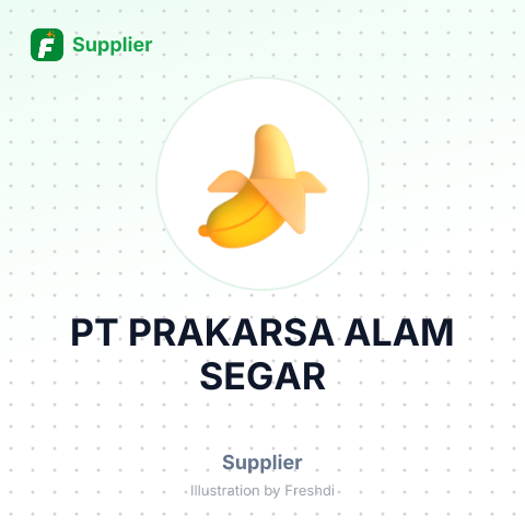 PT PRAKARSA ALAM SEGAR – summary card, no photo uploaded yet
