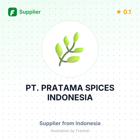 PT. PRATAMA SPICES INDONESIA – summary card, no photo uploaded yet