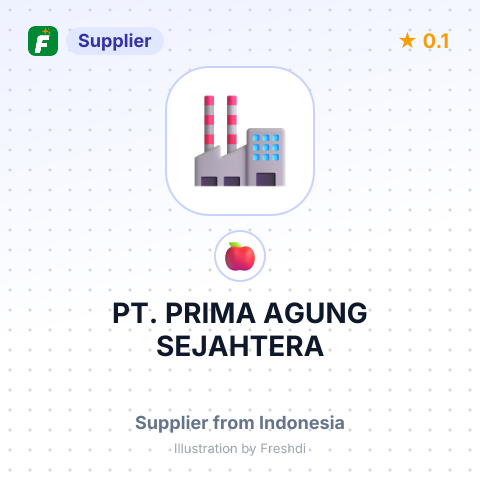 PT. PRIMA AGUNG SEJAHTERA – summary card, no photo uploaded yet