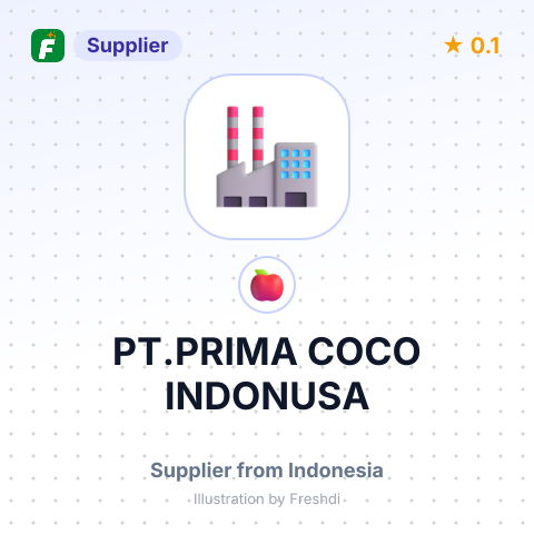 PT.PRIMA COCO INDONUSA – summary card, no photo uploaded yet
