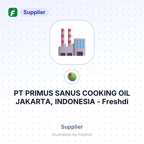 PT PRIMUS SANUS COOKING OIL JAKARTA, INDONESIA – summary card, no photo uploaded yet
