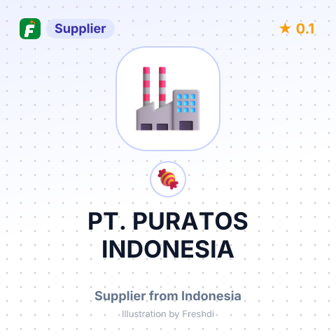 PT. PURATOS INDONESIA – summary card, no photo uploaded yet