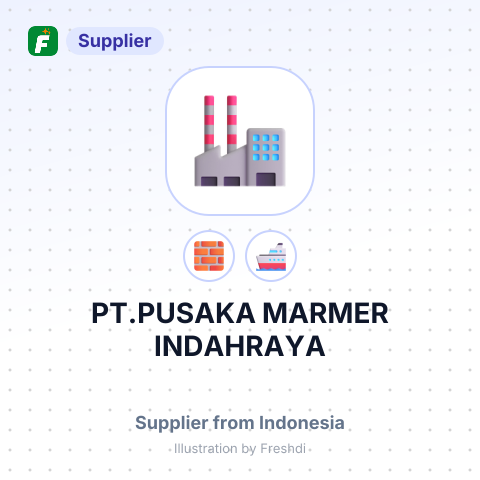 PT.PUSAKA MARMER INDAHRAYA – summary card, no photo uploaded yet