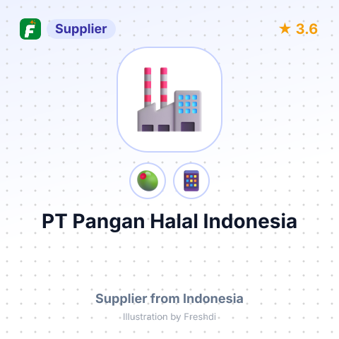 PT Pangan Halal Indonesia  – summary card, no photo uploaded yet