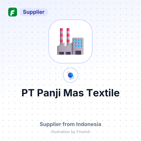 PT Panji Mas Textile – summary card, no photo uploaded yet