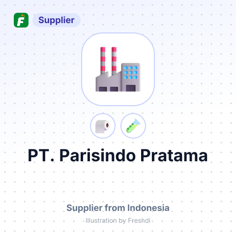 PT. Parisindo Pratama – summary card, no photo uploaded yet