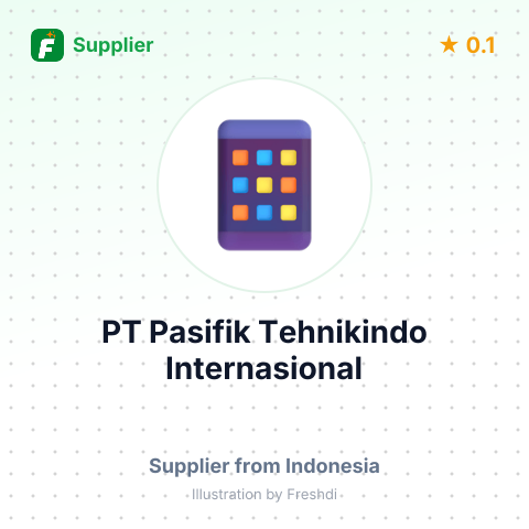 PT Pasifik Tehnikindo Internasional  – summary card, no photo uploaded yet