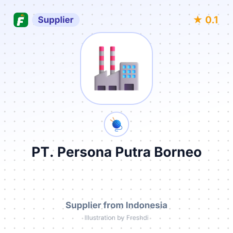 PT. Persona Putra Borneo – summary card, no photo uploaded yet