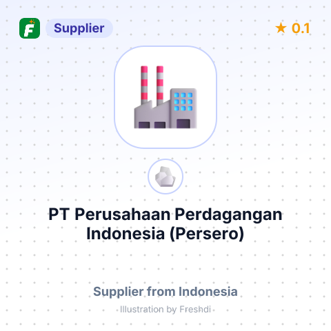 PT Perusahaan Perdagangan Indonesia (Persero) – summary card, no photo uploaded yet