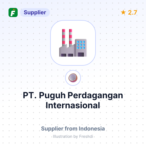 PT. Puguh Perdagangan Internasional – summary card, no photo uploaded yet