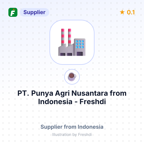 PT. Punya Agri Nusantara  – summary card, no photo uploaded yet