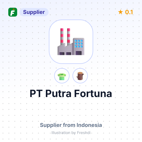 PT Putra Fortuna – summary card, no photo uploaded yet