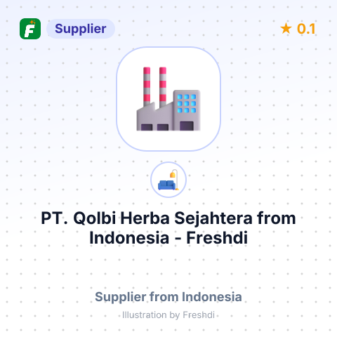 PT. Qolbi Herba Sejahtera  – summary card, no photo uploaded yet