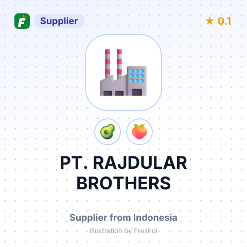 PT. RAJDULAR BROTHERS – summary card, no photo uploaded yet