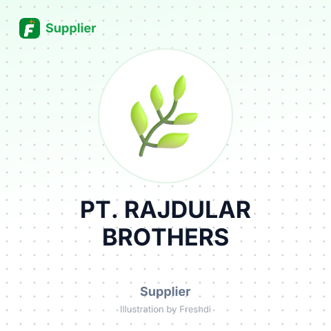 PT. RAJDULAR BROTHERS – summary card, no photo uploaded yet