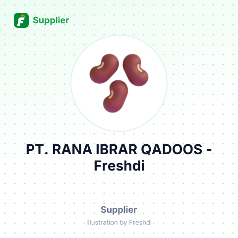 PT. RANA IBRAR QADOOS – summary card, no photo uploaded yet
