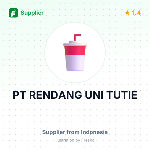 PT RENDANG UNI TUTIE – summary card, no photo uploaded yet