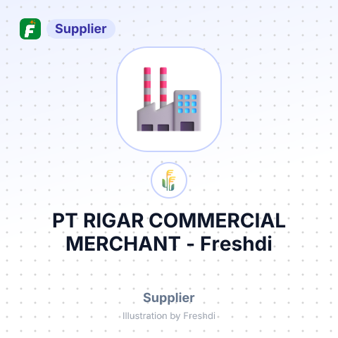 PT RIGAR COMMERCIAL MERCHANT – summary card, no photo uploaded yet