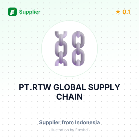 PT.RTW GLOBAL SUPPLY CHAIN – summary card, no photo uploaded yet