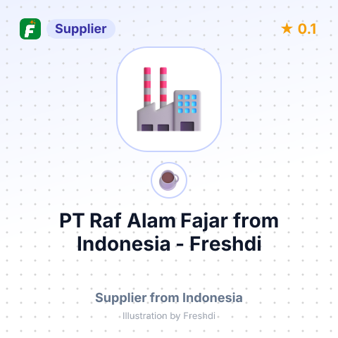 PT Raf Alam Fajar  – summary card, no photo uploaded yet