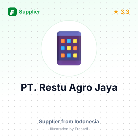 PT. Restu Agro Jaya – summary card, no photo uploaded yet