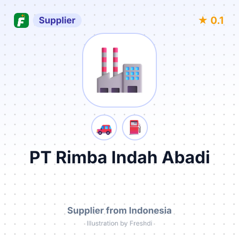 PT Rimba Indah Abadi – summary card, no photo uploaded yet