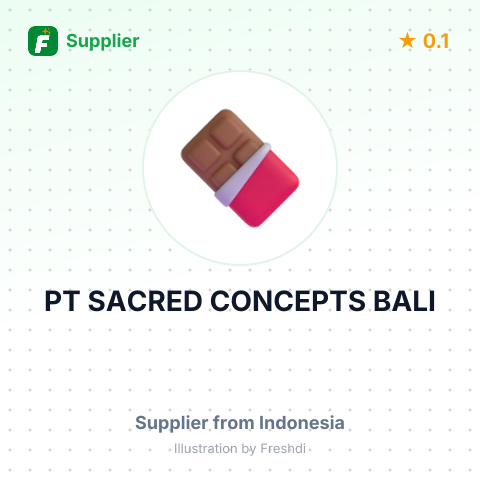PT SACRED CONCEPTS BALI – summary card, no photo uploaded yet