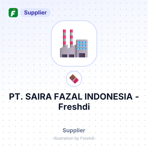 PT. SAIRA FAZAL INDONESIA – summary card, no photo uploaded yet