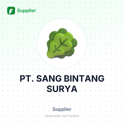 PT. SANG BINTANG SURYA – summary card, no photo uploaded yet