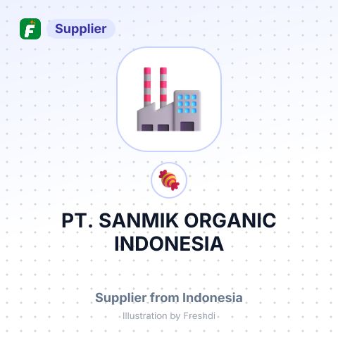 PT. SANMIK ORGANIC INDONESIA – summary card, no photo uploaded yet
