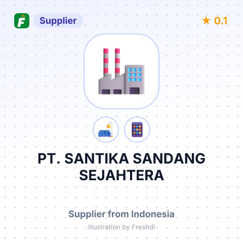 PT. SANTIKA SANDANG SEJAHTERA – summary card, no photo uploaded yet