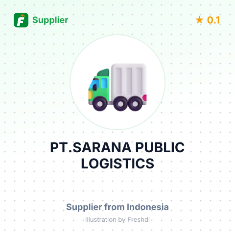 PT.SARANA PUBLIC LOGISTICS – summary card, no photo uploaded yet