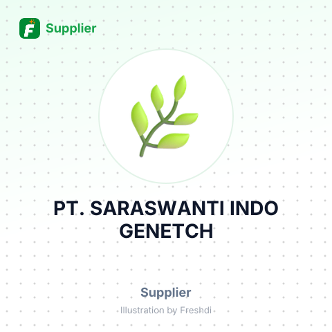 PT. SARASWANTI INDO GENETCH – summary card, no photo uploaded yet