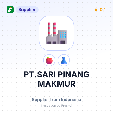 PT.SARI PINANG MAKMUR – summary card, no photo uploaded yet