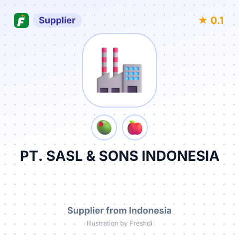 PT. SASL & SONS INDONESIA – summary card, no photo uploaded yet