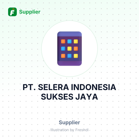 PT. SELERA INDONESIA SUKSES JAYA – summary card, no photo uploaded yet
