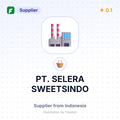 PT. SELERA SWEETSINDO – summary card, no photo uploaded yet