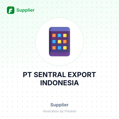 PT SENTRAL EXPORT INDONESIA – summary card, no photo uploaded yet