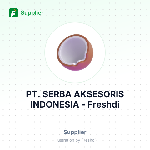 PT. SERBA AKSESORIS INDONESIA – summary card, no photo uploaded yet