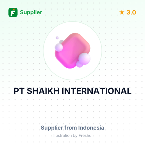 PT SHAIKH INTERNATIONAL – summary card, no photo uploaded yet