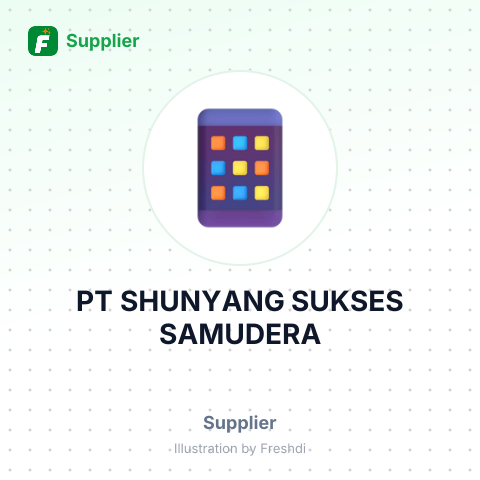 PT SHUNYANG SUKSES SAMUDERA – summary card, no photo uploaded yet