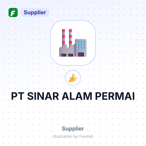PT SINAR ALAM PERMAI – summary card, no photo uploaded yet
