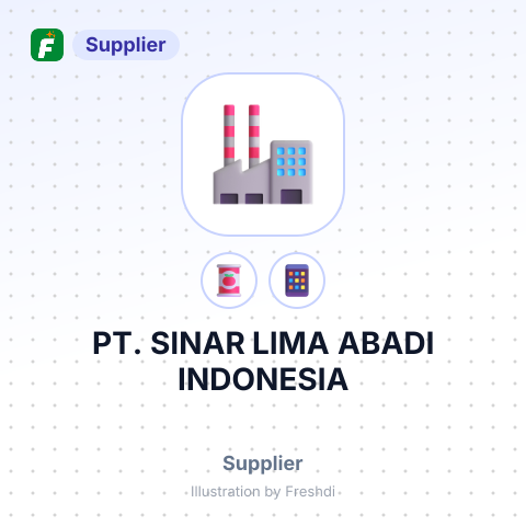 PT. SINAR LIMA ABADI INDONESIA – summary card, no photo uploaded yet