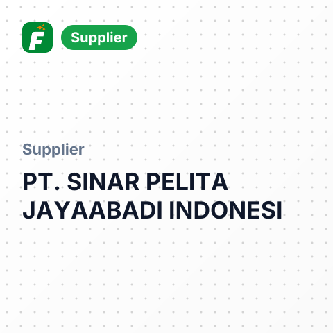 PT. SINAR PELITA JAYAABADI INDONESI – summary card, no photo uploaded yet