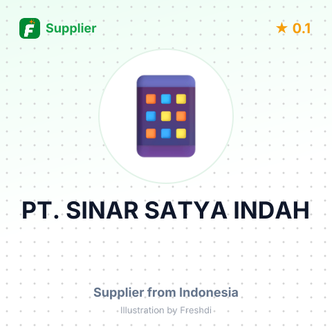 PT. SINAR SATYA INDAH – summary card, no photo uploaded yet
