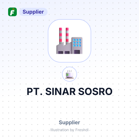 PT. SINAR SOSRO – summary card, no photo uploaded yet